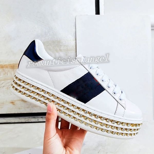 2021 new design sneakers shoes beautiful fashion luxe design women shoes high platform lace up ace leather with crystal bottom shoes running, Black
2021 new design sneakers shoes beautiful fashion luxe design women shoes high platform lace up ace leather with crystal bottom shoes running, Black
