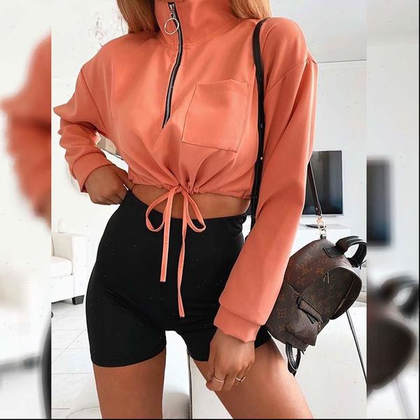2021 autumn women tshirts pullover crop tees solid long sleeve winter short tees hip hop t shirts women, White
2021 autumn women tshirts pullover crop tees solid long sleeve winter short tees hip hop t shirts women, White