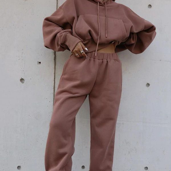 2 piece set tracksuit autumn womenpant spring solid hoodie sweatshirt pullover jogging pants suit loose casual outfit sweatpants, White
2 piece set tracksuit autumn womenpant spring solid hoodie sweatshirt pullover jogging pants suit loose casual outfit sweatpants, White