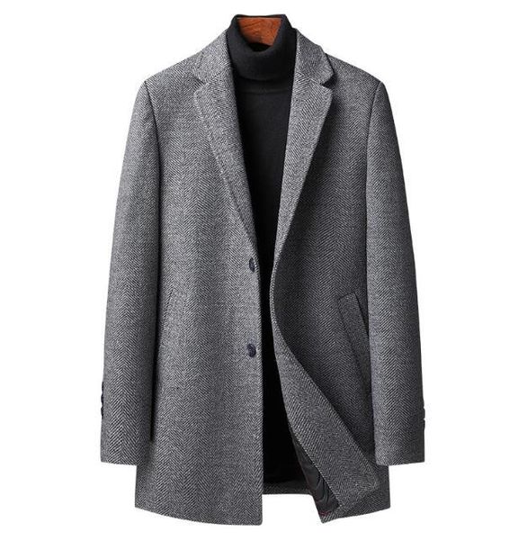 men's trench coats wool blended coat, autumn and winter, solid color, high-quality men's jacket, famous brand clothing, Tan;black
men's trench coats wool blended coat, autumn and winter, solid color, high-quality men's jacket, famous brand clothing, Tan;black