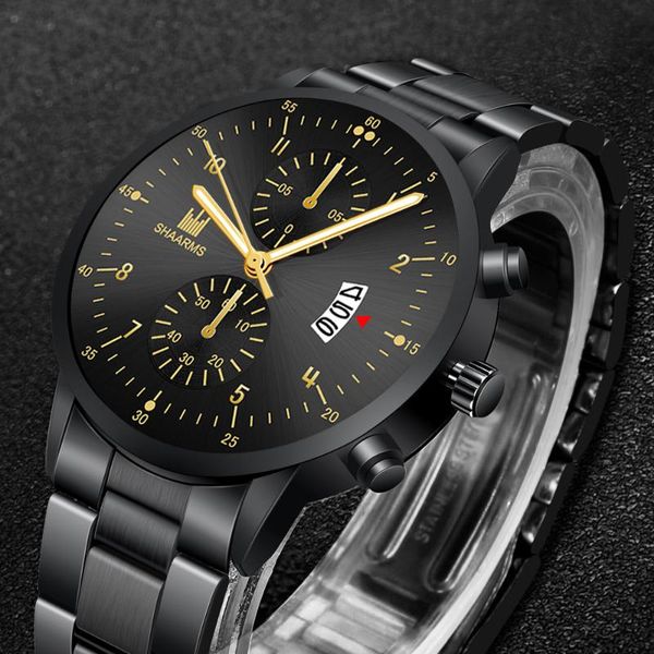 wristwatches watches for men fashion crystal stainless steel analog quartz wrist watch zegarek meski relogio masculino (small dial no work b, Slivery;brown
wristwatches watches for men fashion crystal stainless steel analog quartz wrist watch zegarek meski relogio masculino (small dial no work b, Slivery;brown
