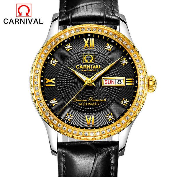 watches carnival automatic mechanical men casual leather wristwatch watch relogio masculino lighting calendar 2017, Slivery;brown
watches carnival automatic mechanical men casual leather wristwatch watch relogio masculino lighting calendar 2017, Slivery;brown