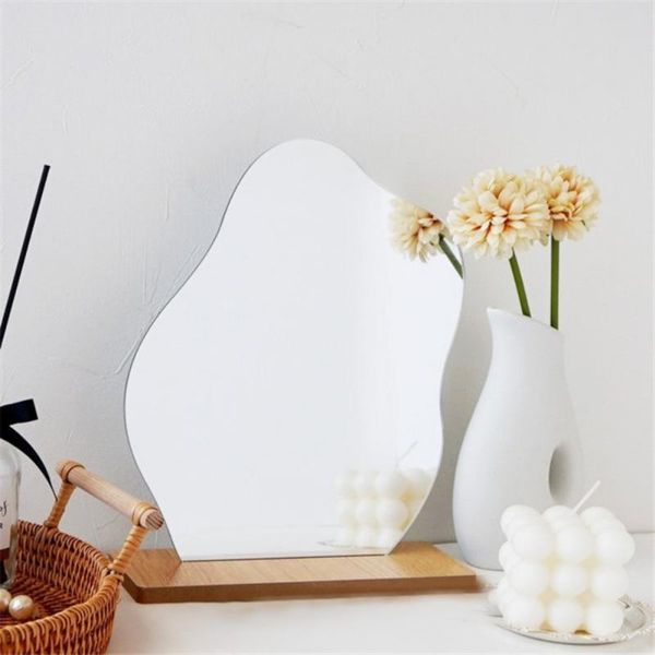 mirrors korean style makeup mirror ins irregular acrylic decorative wooden base cosmetic beauty tools home decoration
mirrors korean style makeup mirror ins irregular acrylic decorative wooden base cosmetic beauty tools home decoration