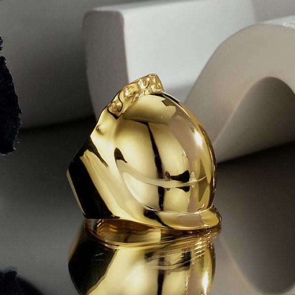cluster rings mlkenly exaggerated hat shape ring 100% s925 sterling silver glossy geometric finger open fine jewelry for women, Golden;silver
cluster rings mlkenly exaggerated hat shape ring 100% s925 sterling silver glossy geometric finger open fine jewelry for women, Golden;silver
