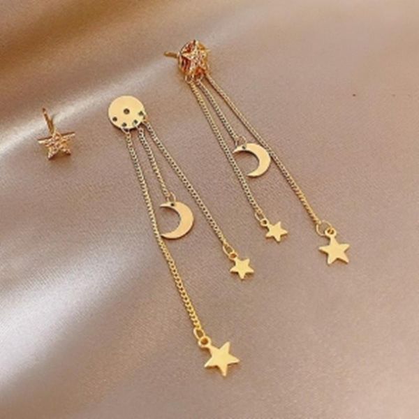 dangle & chandelier timeonly romantic star moon rhinestones tassel earring for women girls sweet earrings cubic zircon accessories delicate, Silver
dangle & chandelier timeonly romantic star moon rhinestones tassel earring for women girls sweet earrings cubic zircon accessories delicate, Silver