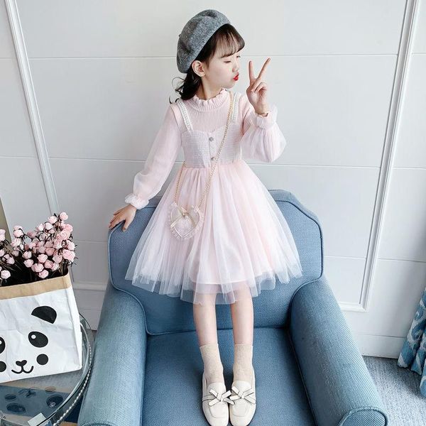 girl's dresses spring fashion children dress 2021 long sleeve princess vestidos kids small fragrance design casual for girls, Red;yellow
girl's dresses spring fashion children dress 2021 long sleeve princess vestidos kids small fragrance design casual for girls, Red;yellow