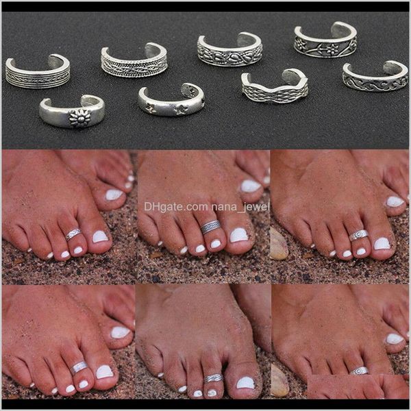 8pcs elegant women 925 sterling silver toe ring foot adjustable beach jewelry beach fashion show retro style body fashion jewelry dzle z7jbv
8pcs elegant women 925 sterling silver toe ring foot adjustable beach jewelry beach fashion show retro style body fashion jewelry dzle z7jbv