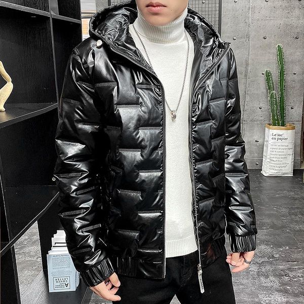 men's down & parkas hip hop hombre jacket coat hooded warm windproof mens thick parka casual student slim fit outwear male overcoat, Black
men's down & parkas hip hop hombre jacket coat hooded warm windproof mens thick parka casual student slim fit outwear male overcoat, Black