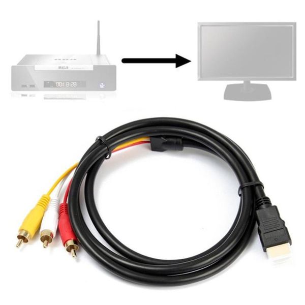 audio cables & connectors video -compatible cable male to 3rca av composite adapter transmitter for ps3 m/m connector
audio cables & connectors video -compatible cable male to 3rca av composite adapter transmitter for ps3 m/m connector