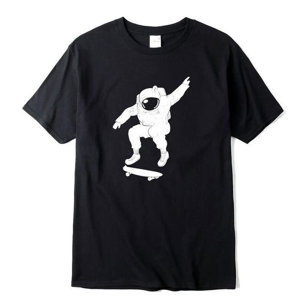 men's t-shirts t-shirt 100% cotton astronaut play the skateboard print o-neck short sleeve designs men casual summer loose tshirt, White;black
men's t-shirts t-shirt 100% cotton astronaut play the skateboard print o-neck short sleeve designs men casual summer loose tshirt, White;black
