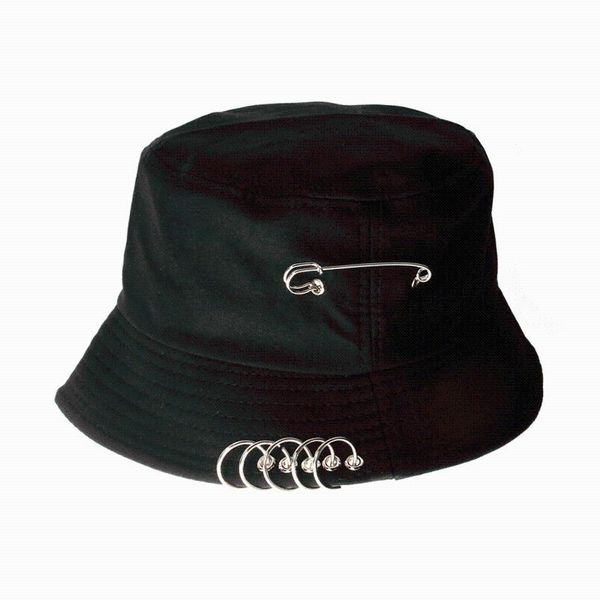 wide brim hats bucket women iron ring pink white black fisherman sun protection outdoor street gorras para mujer, Blue;gray
wide brim hats bucket women iron ring pink white black fisherman sun protection outdoor street gorras para mujer, Blue;gray