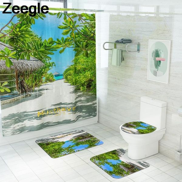 bath mats sea view modern style home decoration mat shower curtain set with hook non-slip toilet seat cushion bathroom
bath mats sea view modern style home decoration mat shower curtain set with hook non-slip toilet seat cushion bathroom