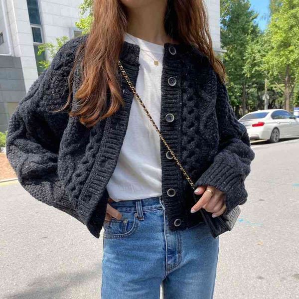 women's jackets hzirip suéter feminino de malha, casaco com torção, casual, para outono, morno, escritório, y07f, Black;brown
women's jackets hzirip suéter feminino de malha, casaco com torção, casual, para outono, morno, escritório, y07f, Black;brown