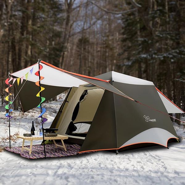 tents and shelters wolface anti-uv aluminum pole automatic outdoor camping big tent 5-6 person awning recreational picnic tool 2021
tents and shelters wolface anti-uv aluminum pole automatic outdoor camping big tent 5-6 person awning recreational picnic tool 2021
