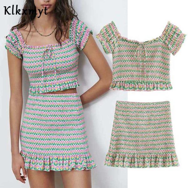 klkxmyt za two pieces set women fashion honeycomb grid print blouse and elasticity mini skirts 2 sets 210527, White
klkxmyt za two pieces set women fashion honeycomb grid print blouse and elasticity mini skirts 2 sets 210527, White