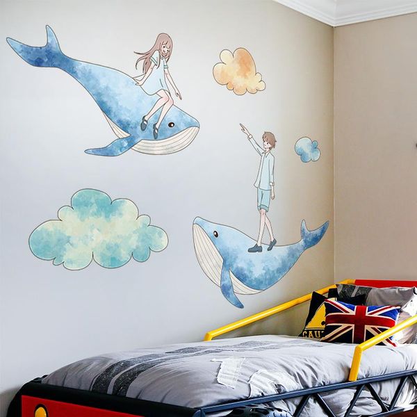 wall stickers cartoon ocean whale sticker self-adhesive decals teen room decoration aesthetics poster kids mural
wall stickers cartoon ocean whale sticker self-adhesive decals teen room decoration aesthetics poster kids mural