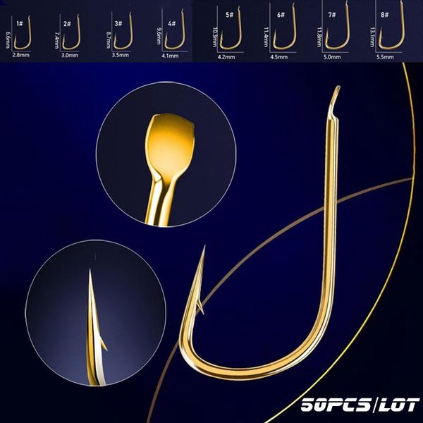 50pcs/lot high-carbon steel fish hook with barbed 1#-8# series hooks bionic worm pool fishing yellow bait hook pond carp
50pcs/lot high-carbon steel fish hook with barbed 1#-8# series hooks bionic worm pool fishing yellow bait hook pond carp