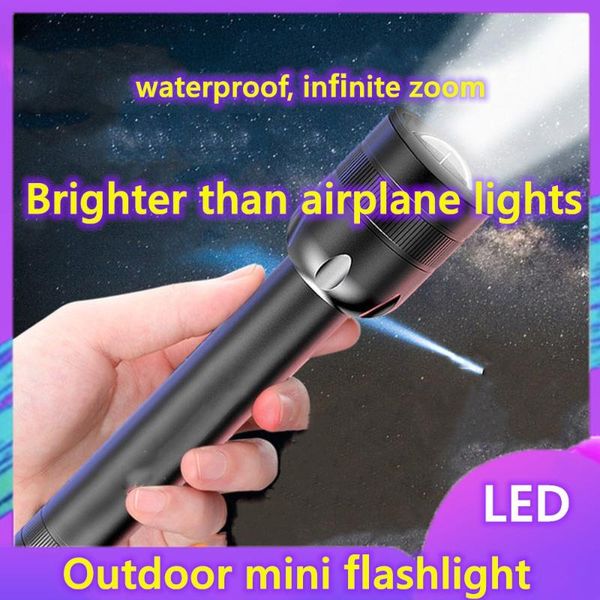 flashlights torches glare usb rechargeable black technology super bright outdoor household long-range led spotlight
flashlights torches glare usb rechargeable black technology super bright outdoor household long-range led spotlight