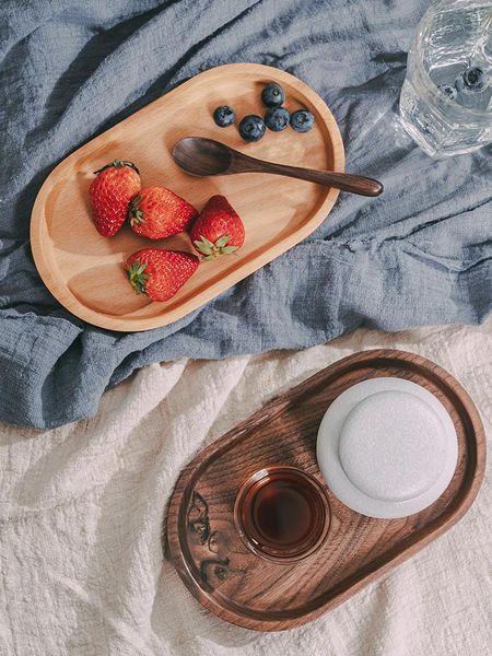 dishes & plates black walnut/beech wooden oval dish bread /fruits/desserts/snack plate storage tray creative tea picnic tableware
dishes & plates black walnut/beech wooden oval dish bread /fruits/desserts/snack plate storage tray creative tea picnic tableware