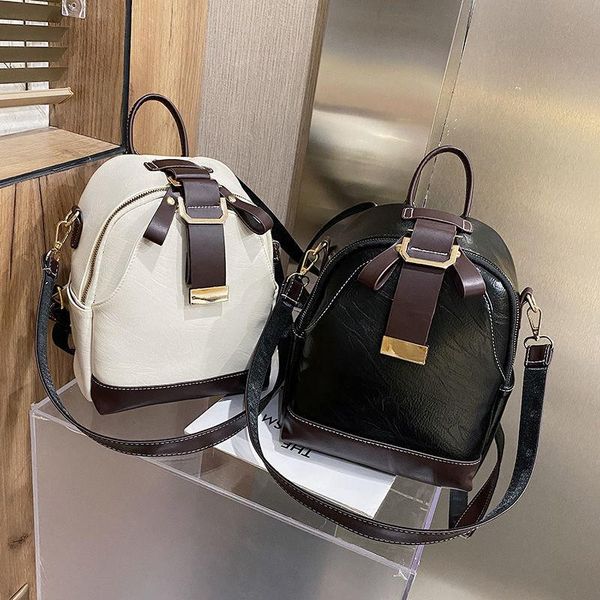 backpack style trendy brand texture women wild soft leather leisure travel dual-use single shoulder messenger
backpack style trendy brand texture women wild soft leather leisure travel dual-use single shoulder messenger