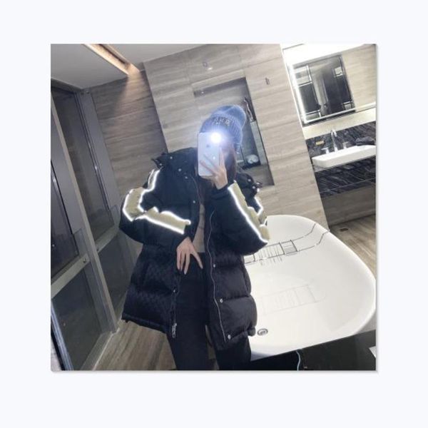 men jacquard hood zip strip snap padded designer button nylon pocket removable down male reflective coat fashion jacket nmodf, Black
men jacquard hood zip strip snap padded designer button nylon pocket removable down male reflective coat fashion jacket nmodf, Black