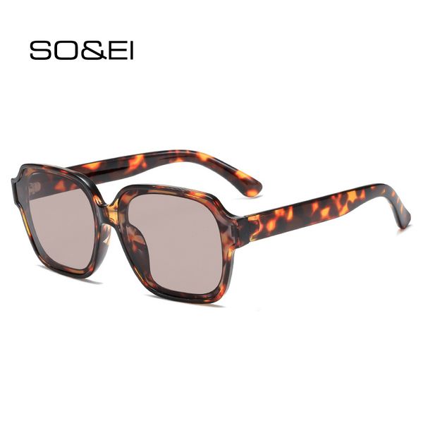 so &ei fashion square women sunglasses vintage gradients men's tea grey trending shades uv400 sunglasses, Silver
so &ei fashion square women sunglasses vintage gradients men's tea grey trending shades uv400 sunglasses, Silver