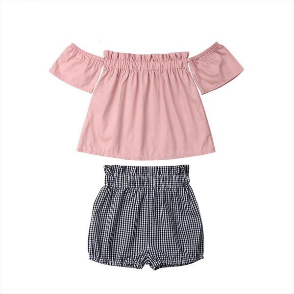summer newborn baby girl fashion clothes off shoulder pink floral striped shorts outfit casual set, White
summer newborn baby girl fashion clothes off shoulder pink floral striped shorts outfit casual set, White