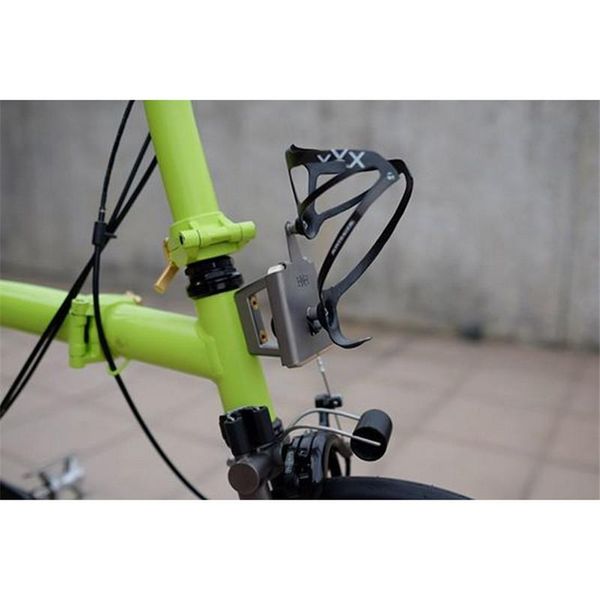 h&h titanium water bottle holder adapter fit brompton ultralight titanium accessories black silver
h&h titanium water bottle holder adapter fit brompton ultralight titanium accessories black silver