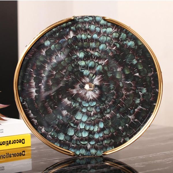 kitchen storage & organization luxtry art beautiful dense peacock feather pattern round metal fruit plate snack tray coffee table household
kitchen storage & organization luxtry art beautiful dense peacock feather pattern round metal fruit plate snack tray coffee table household