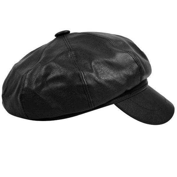 berets fashion women beret trendy solid cap pu leather french artist warm beanie hat female ladies all-match adjustable, Blue;gray
berets fashion women beret trendy solid cap pu leather french artist warm beanie hat female ladies all-match adjustable, Blue;gray