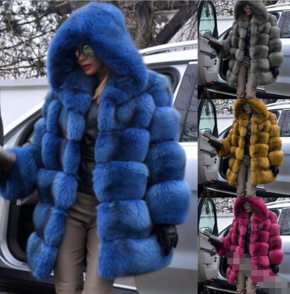 women's fur & faux winter coat fashion overcoat woman medium style stand collar loose imitation jackets plus size s-4xl, Black
women's fur & faux winter coat fashion overcoat woman medium style stand collar loose imitation jackets plus size s-4xl, Black