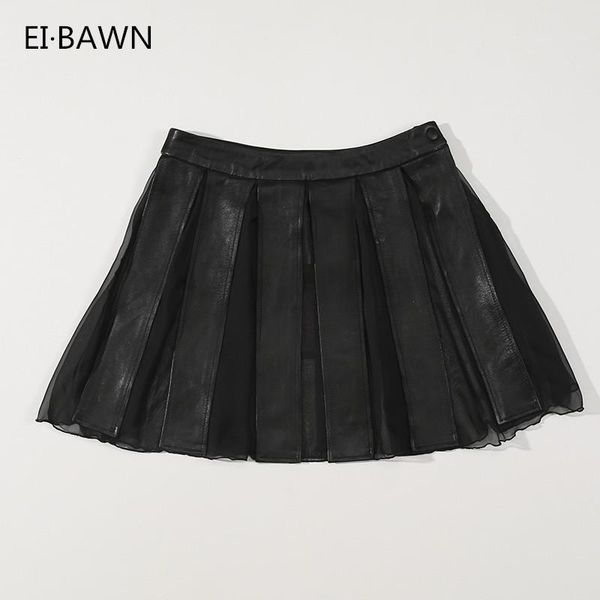 skirts 2021 genuine leather women lace vintage skirt black folded a line skater mini sheepskin ladies
skirts 2021 genuine leather women lace vintage skirt black folded a line skater mini sheepskin ladies