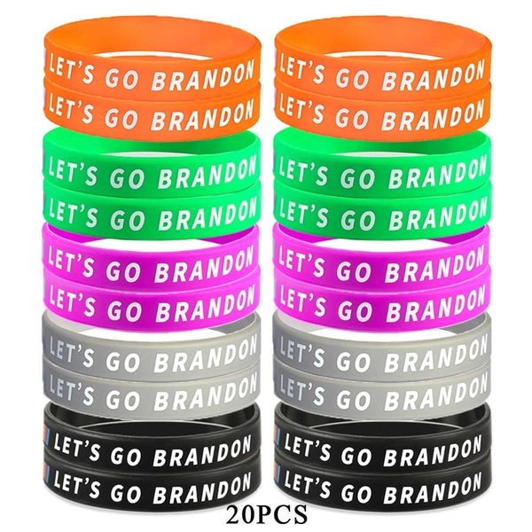 silicone rubber fjb let's go brandon wristband bracelets anti joe biden funny political bangle donald trump 2024 usa president wrist ba, Red;brown
silicone rubber fjb let's go brandon wristband bracelets anti joe biden funny political bangle donald trump 2024 usa president wrist ba, Red;brown