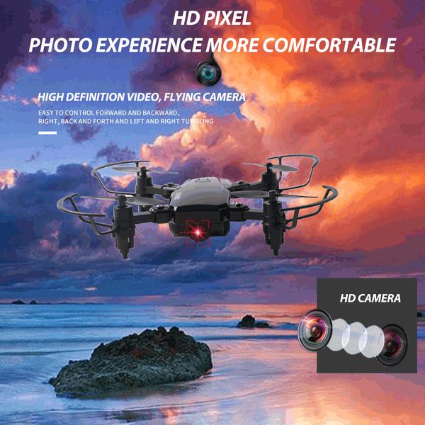 UAV four-axis mini drone with fixed height rc airplane wide-angle head remote folding quadcopter aircrafts toy, White
UAV four-axis mini drone with fixed height rc airplane wide-angle head remote folding quadcopter aircrafts toy, White