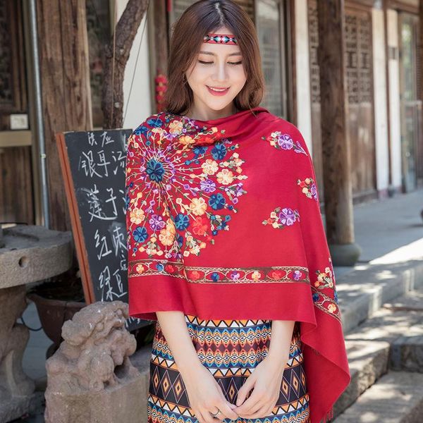 scarves winter ethnic style women scarf all-match cashmere pashmina ladies thick travel shawl bufanda mujer, Blue;gray
scarves winter ethnic style women scarf all-match cashmere pashmina ladies thick travel shawl bufanda mujer, Blue;gray