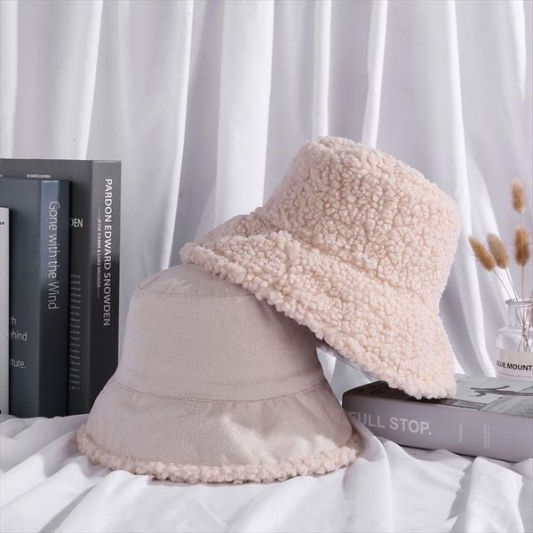 winter double sided wearing lamb wool hat woman solid fleece warm fisherman hats female casual cashmere basin caps, Blue;gray
winter double sided wearing lamb wool hat woman solid fleece warm fisherman hats female casual cashmere basin caps, Blue;gray