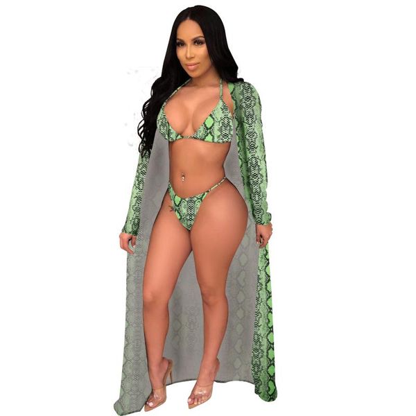 women's tracksuits fashion leopard print swimwear 3 piece set beach snake cape bikini swim suits two coat plus size 2xl, Gray
women's tracksuits fashion leopard print swimwear 3 piece set beach snake cape bikini swim suits two coat plus size 2xl, Gray