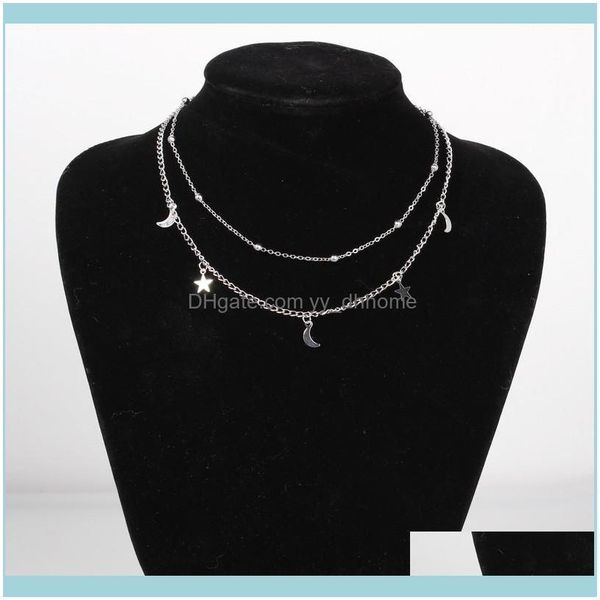 chains necklaces & pendants jewelrychains european and american fashion womens necklace jewelry double moon stars short clavicle chain colla, Silver
chains necklaces & pendants jewelrychains european and american fashion womens necklace jewelry double moon stars short clavicle chain colla, Silver