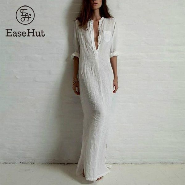 casual dresses easehut summer dress women 2021 boho solid rolled long sleeve button shirt sundress elegant loose maxi plus size, Black;gray
casual dresses easehut summer dress women 2021 boho solid rolled long sleeve button shirt sundress elegant loose maxi plus size, Black;gray