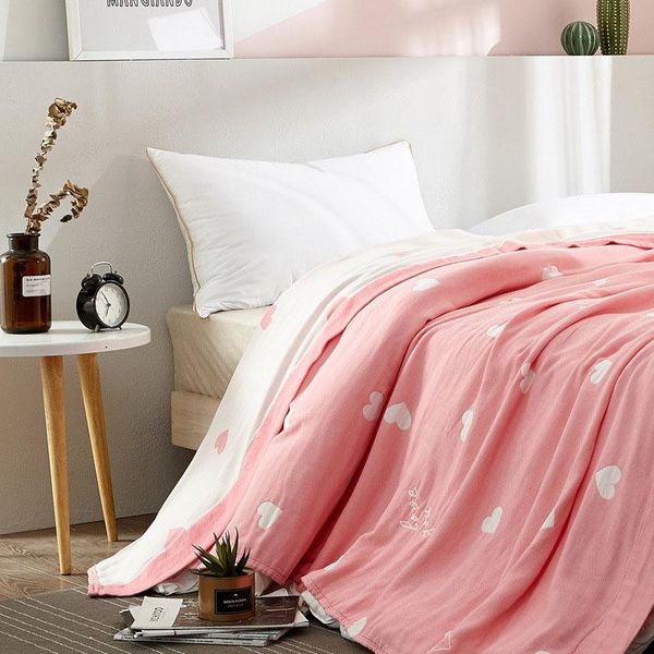 comforters & sets 4 layer gauze towel quilt super soft cotton blanket for bed love heart bedspread queen king size bedding cover coverlet
comforters & sets 4 layer gauze towel quilt super soft cotton blanket for bed love heart bedspread queen king size bedding cover coverlet