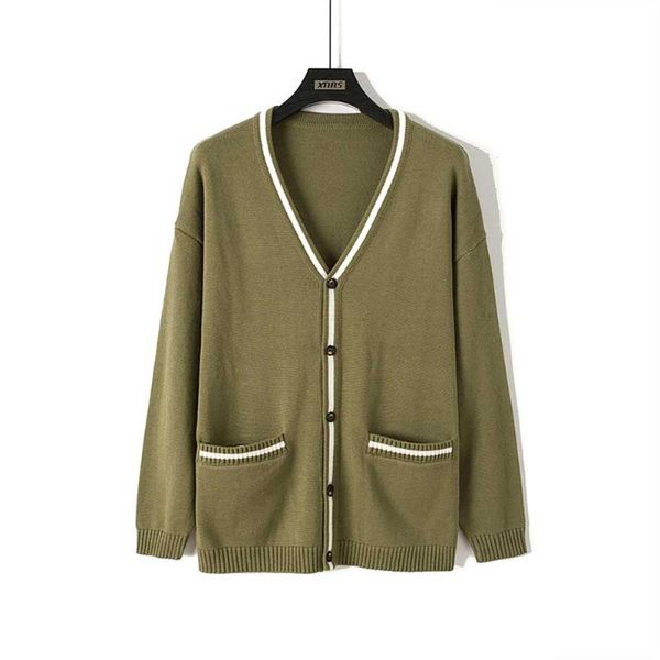 men's sweaters fashion sweater men casual knitted cardigan jacket v-neck youth spring japan style clothing, White;black
men's sweaters fashion sweater men casual knitted cardigan jacket v-neck youth spring japan style clothing, White;black