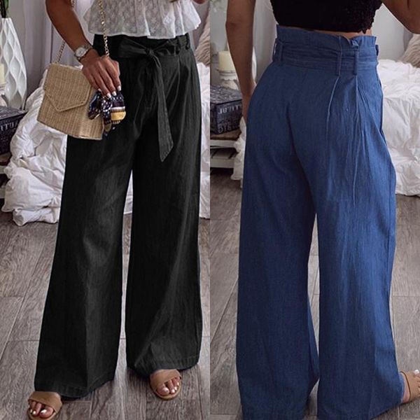 women's pants & capris zanzea plus size women cotton linen wide leg elegant office work lady chic long trousers high waist belted panta, Black;white
women's pants & capris zanzea plus size women cotton linen wide leg elegant office work lady chic long trousers high waist belted panta, Black;white