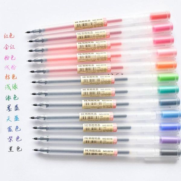 gel pens vividcraft 12 pcs/lot pen 0.5mm colour ink maker school office supply style colours
gel pens vividcraft 12 pcs/lot pen 0.5mm colour ink maker school office supply style colours