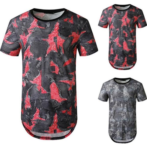 men's t-shirts mens short sleeve printed t-shirt beach casual fitness shirt sports tee, White;black
men's t-shirts mens short sleeve printed t-shirt beach casual fitness shirt sports tee, White;black