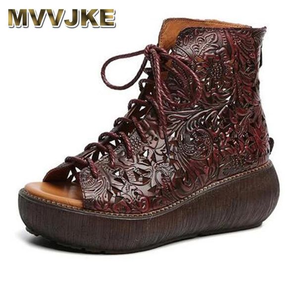 sandals mvvjke retro genuine leather roman women high summer shoes fish mouth 2021 platform ethnic female, Black
sandals mvvjke retro genuine leather roman women high summer shoes fish mouth 2021 platform ethnic female, Black