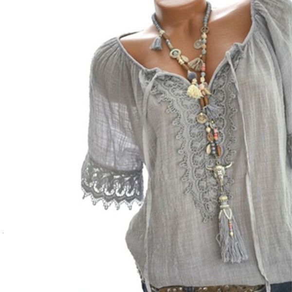 2021 new women casual v-neck short sleeve shirt lace patchwork blouse solid plus blouses 0twg, Black
2021 new women casual v-neck short sleeve shirt lace patchwork blouse solid plus blouses 0twg, Black