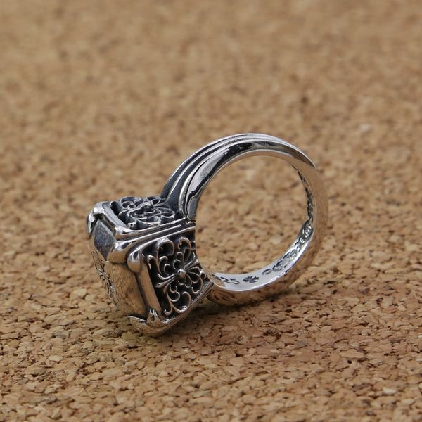 925 sterling silver handmade cross band rings American European punk gothic antique vintage luxury jewelry
925 sterling silver handmade cross band rings American European punk gothic antique vintage luxury jewelry