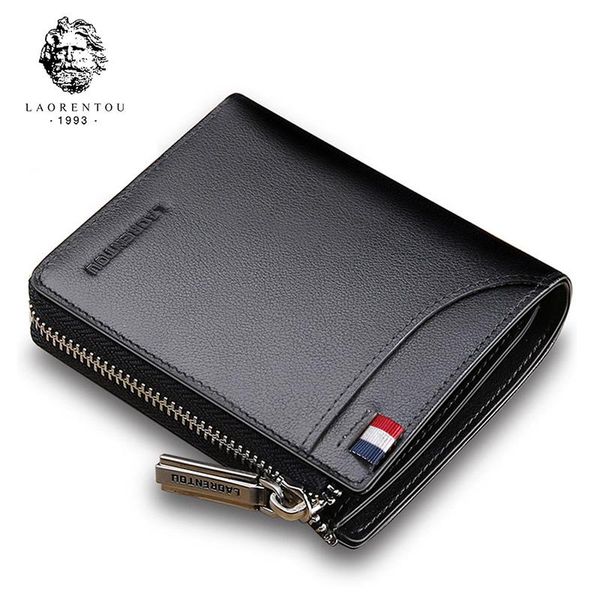 wallets laorentou men wallet genuine leather card holder man luxury short purse zipper casual standard for male, Red;black
wallets laorentou men wallet genuine leather card holder man luxury short purse zipper casual standard for male, Red;black