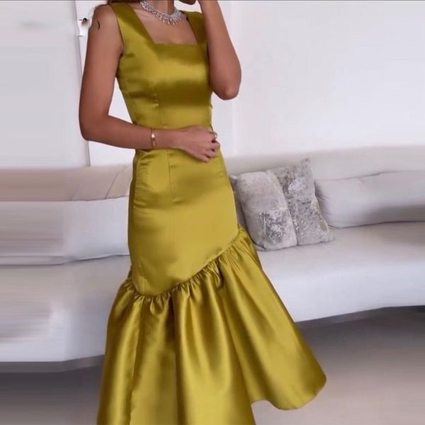 army green mermaid formal evening dresses satin asymmetric prom gowns saudi arabic women midi length simple party, Black;red
army green mermaid formal evening dresses satin asymmetric prom gowns saudi arabic women midi length simple party, Black;red