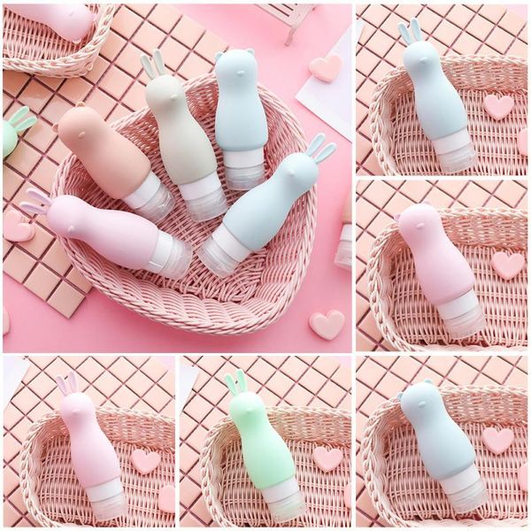 90ml portable cute refillable travel silicone botter press bottle animal refillable lotion shampoo empty cosmetic containers
90ml portable cute refillable travel silicone botter press bottle animal refillable lotion shampoo empty cosmetic containers